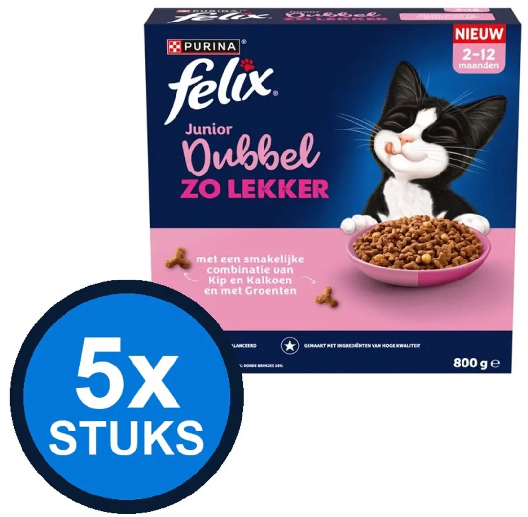 Felix Dubbel Zo Lekker Droog Junior Kip