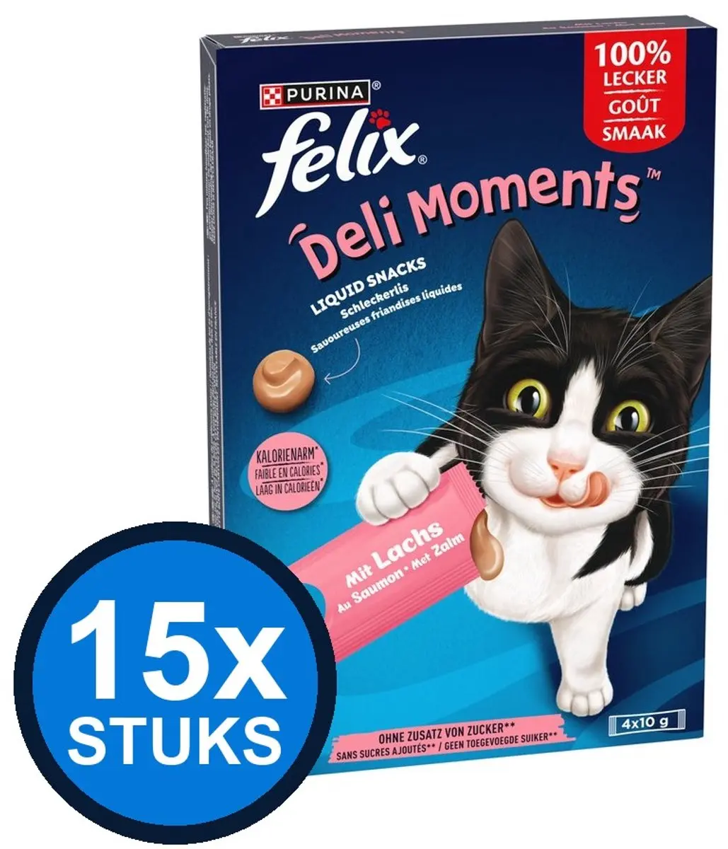 Felix Deli Moments Liquid Snacks Zalm