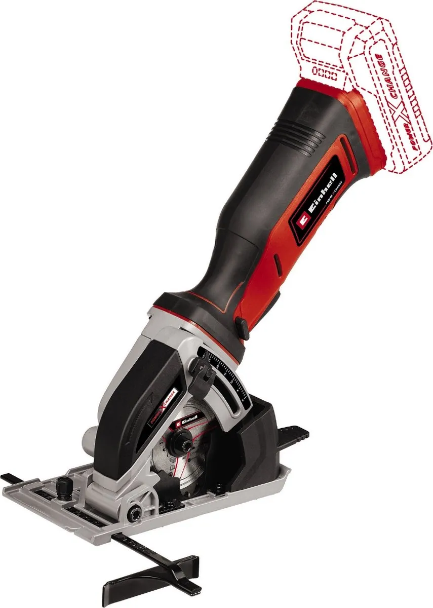 Einhell TE-CS 18/89-1 Li Solo Accu Cirkelzaag - 89mm - 3.500 t/min