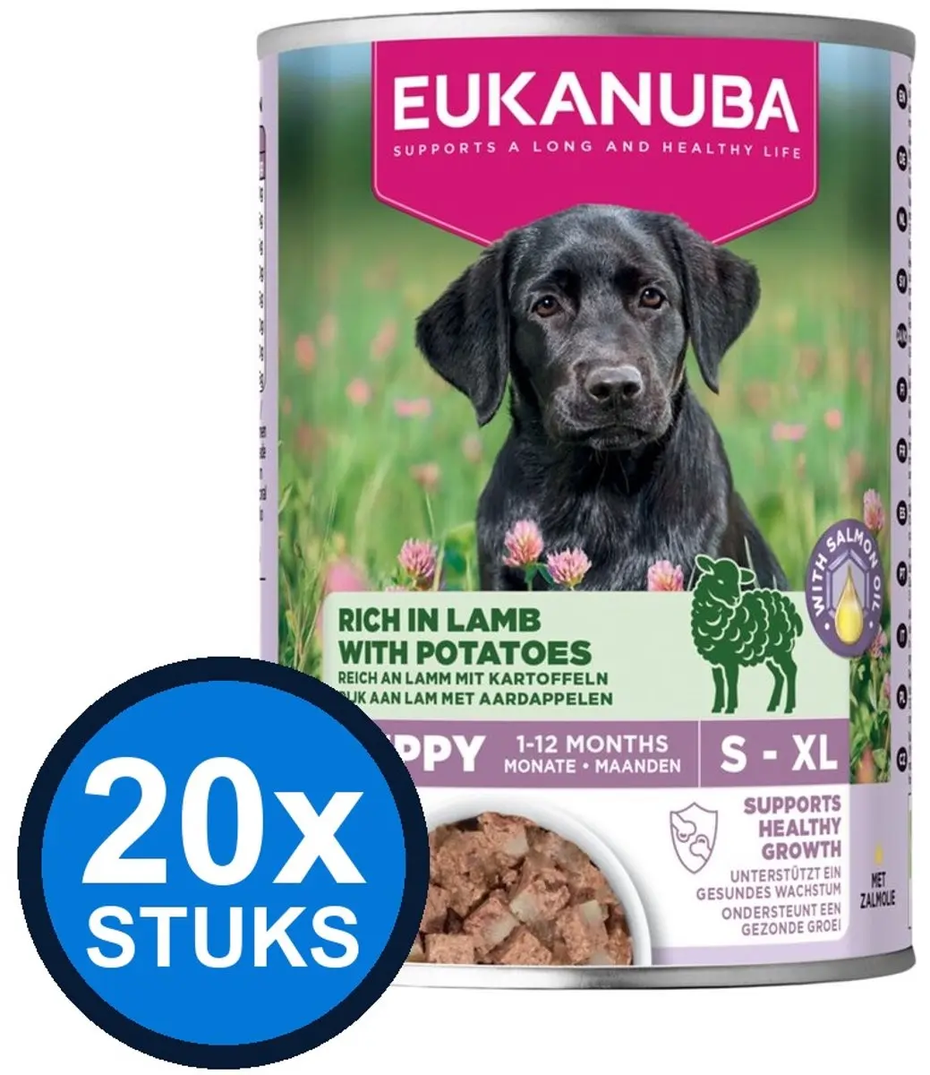 Eukanuba Life Care Puppy Natvoer Lam & Aardappel