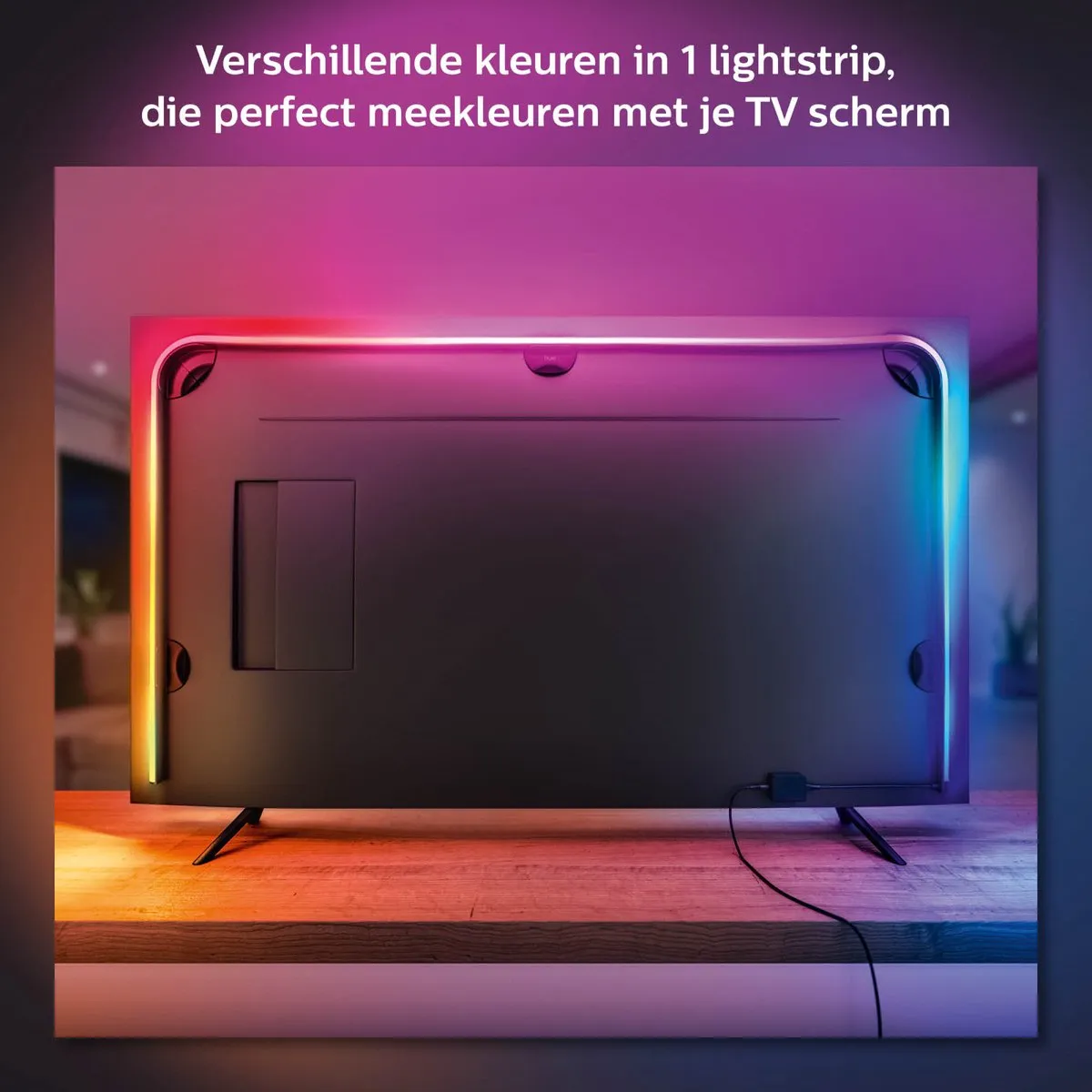 Philips Hue Play Gradient Lightstrip 75 inch - Zwart