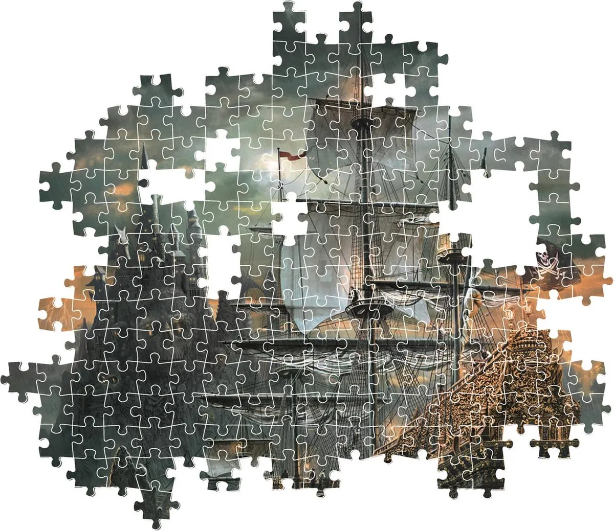 Clementoni Piratenschip Puzzel 1500 Stuks - Multicolor