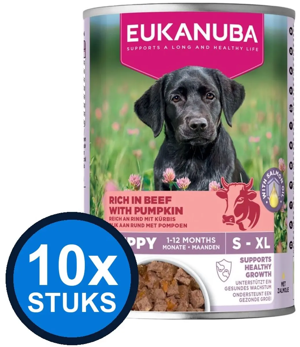 Eukanuba Life Care Puppy Natvoer Rund & Pompoen