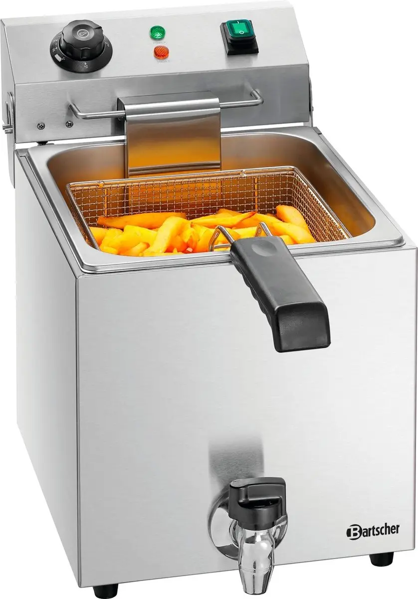 Bartscher Snack III Plus Friteuse 3300W - 9L - Grijs