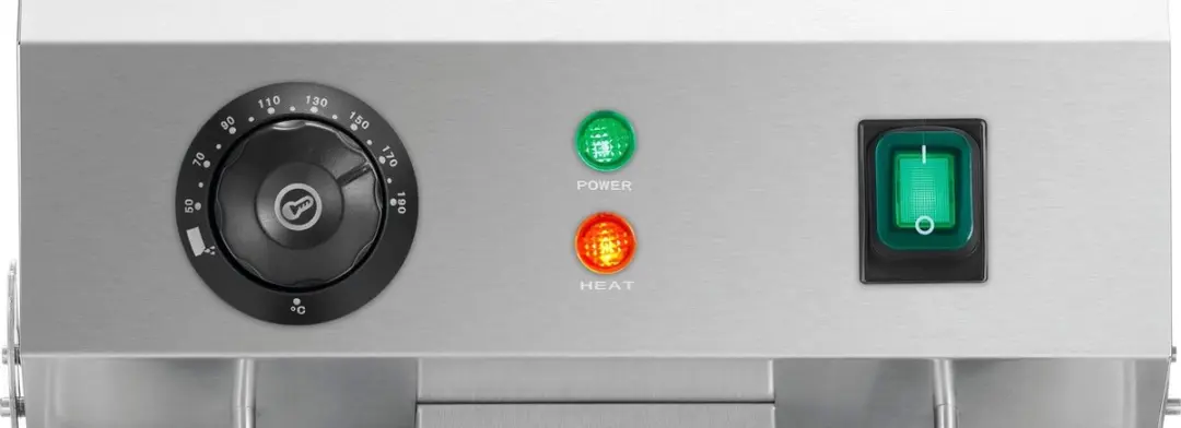 Bartscher Snack III Plus Friteuse 3300W - 9L - Grijs - afbeelding 6 van 6