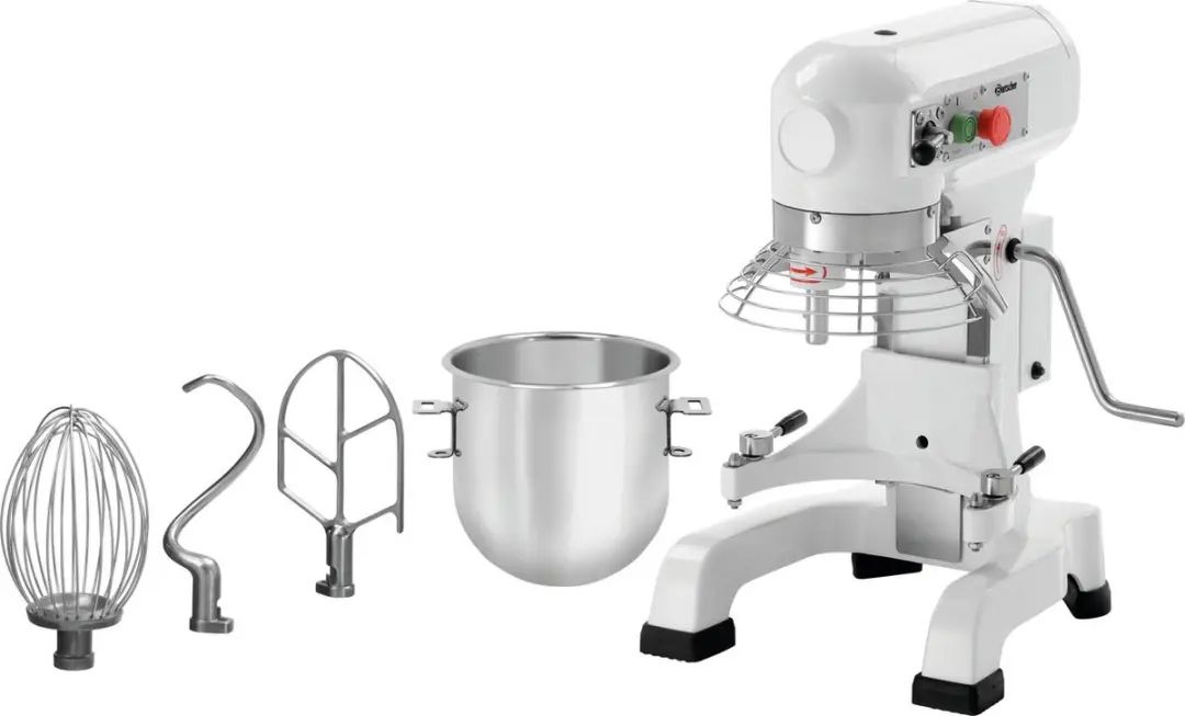 Bartscher Planetaire Mixer 101916 - 450W - 3 Snelheden - RVS - afbeelding 6 van 6