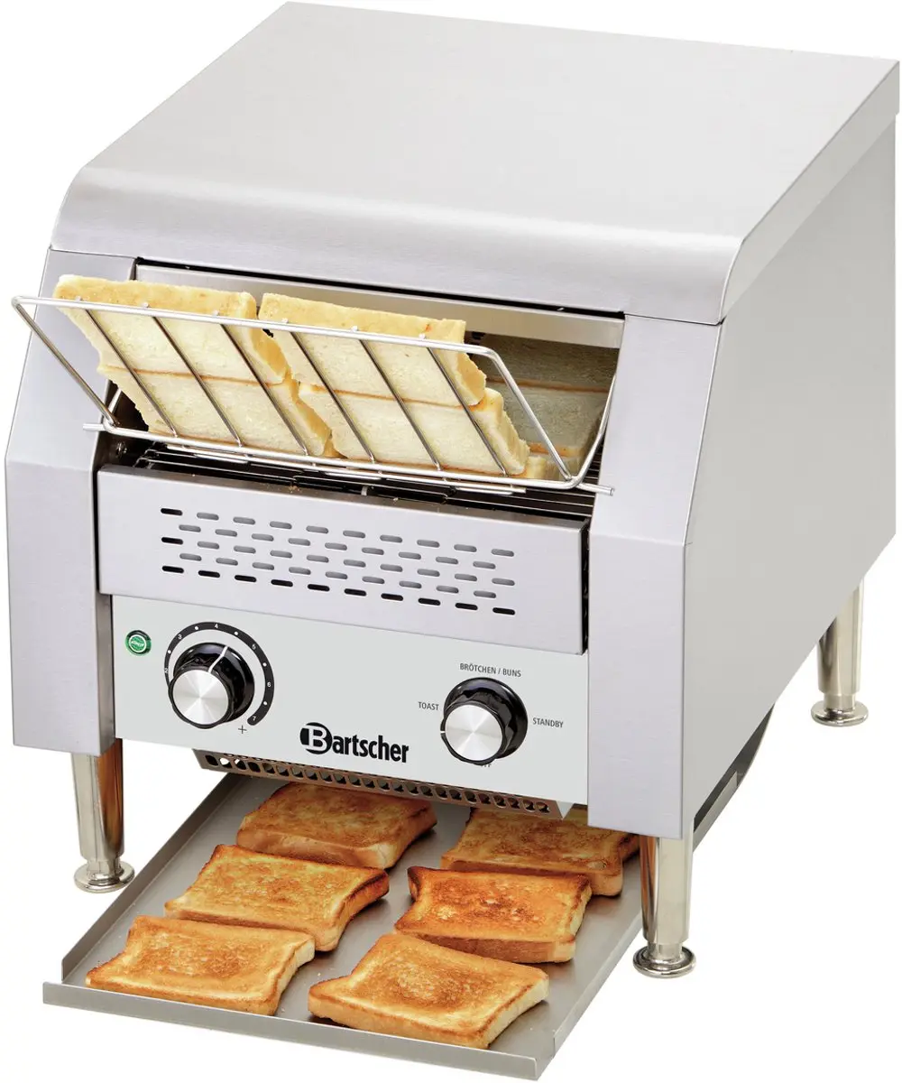 Bartscher A100205 Doorlooptoaster 150 sneetjes/uur