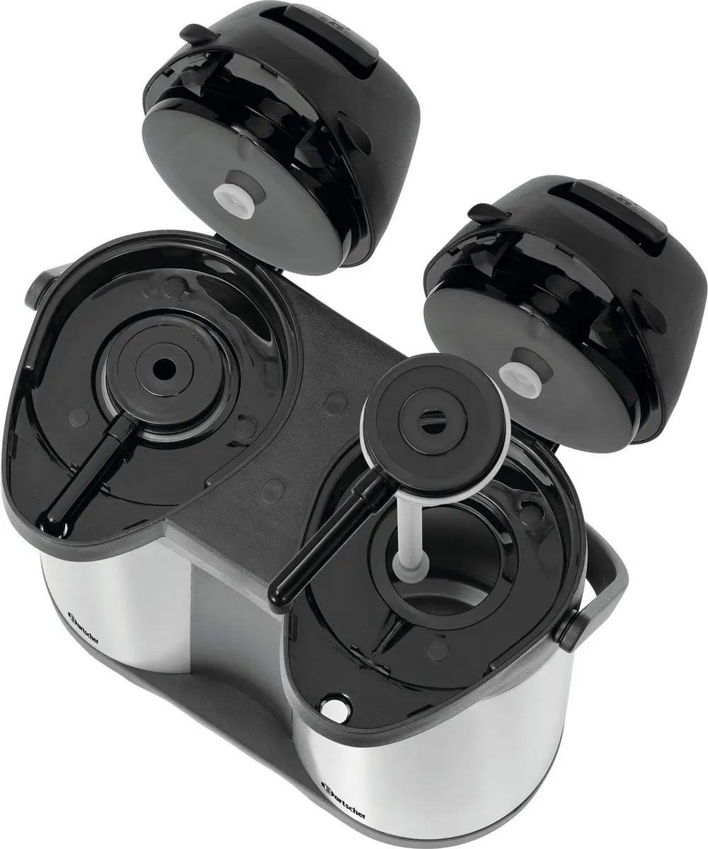 Bartscher Geïsoleerde Pompkan Duo 190208 - 3,8L - RVS