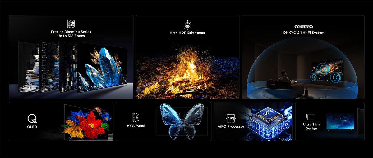 TCL 50C6KS - 50 inch - 4K QD-MiniLED - 2025