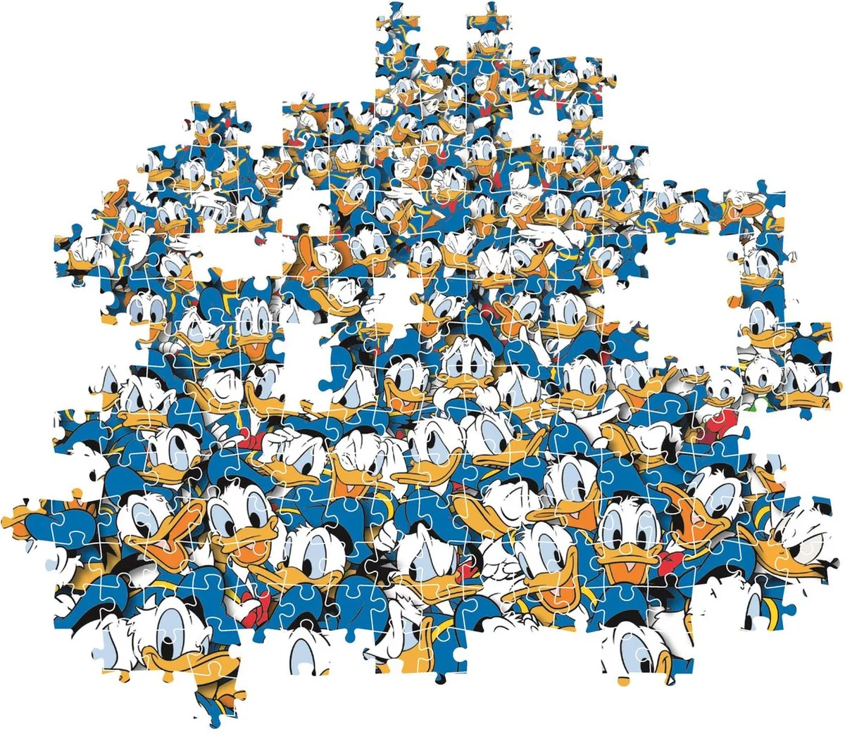Clementoni Impossible Donald Duck Puzzel 1000 Stuks - Multikleur