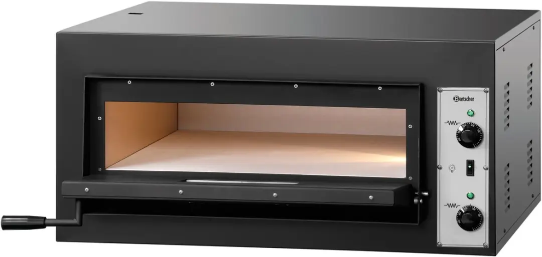 Bartscher CT 100 Elektrische Pizza Oven 4200W - 1 Kamer - Zwart