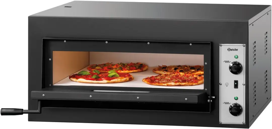 Bartscher CT 100 Elektrische Pizza Oven 4200W - 1 Kamer - Zwart