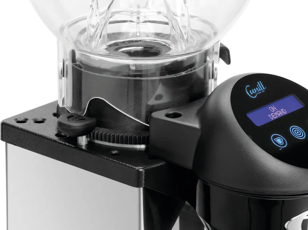 Bartscher Tauro Digital Koffiemolen 275W - Zilver/Zwart