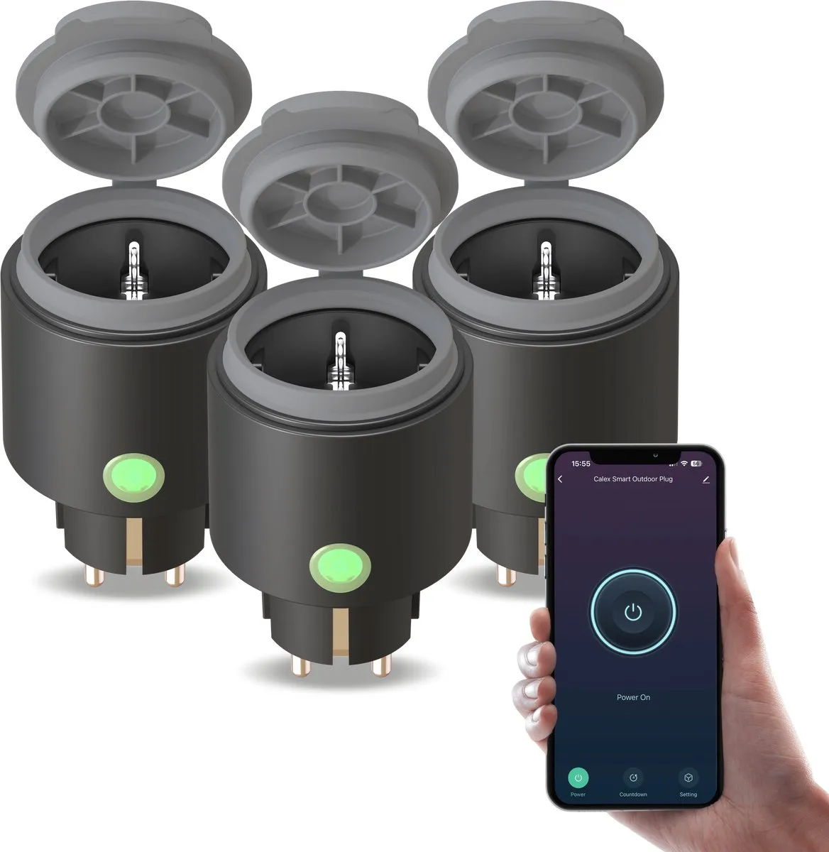 Calex Outdoor Smart Plug Bluetooth Mesh