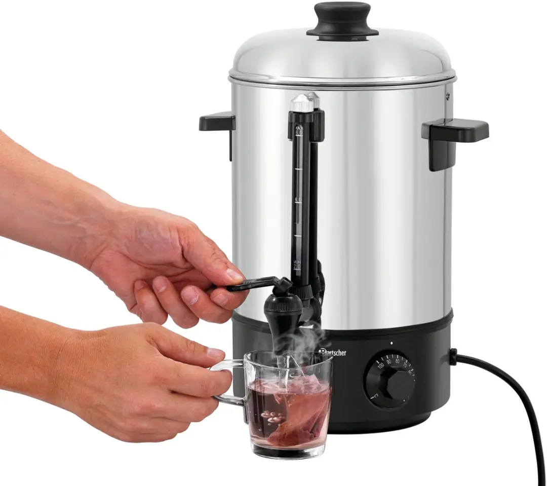 Bartscher Heetwaterdispenser 6L 1800W - RVS
