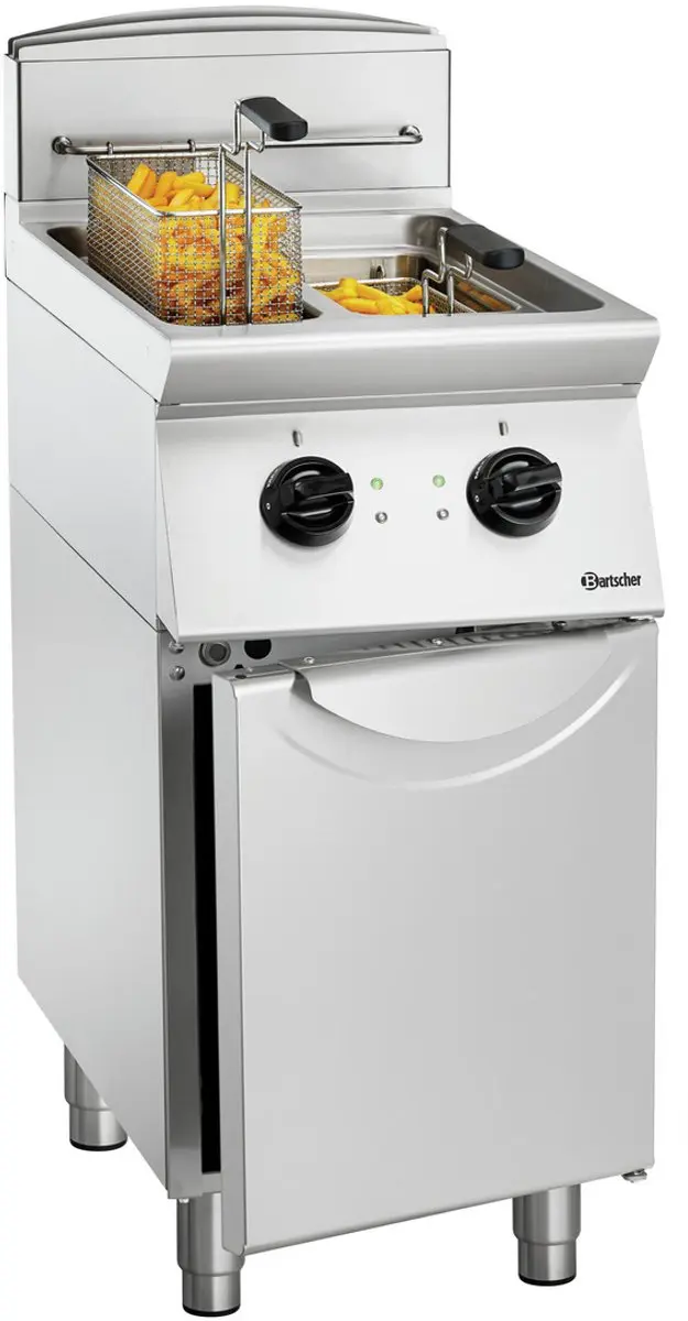 Bartscher Serie 700 Friteuse 14kW 2x8L - RVS