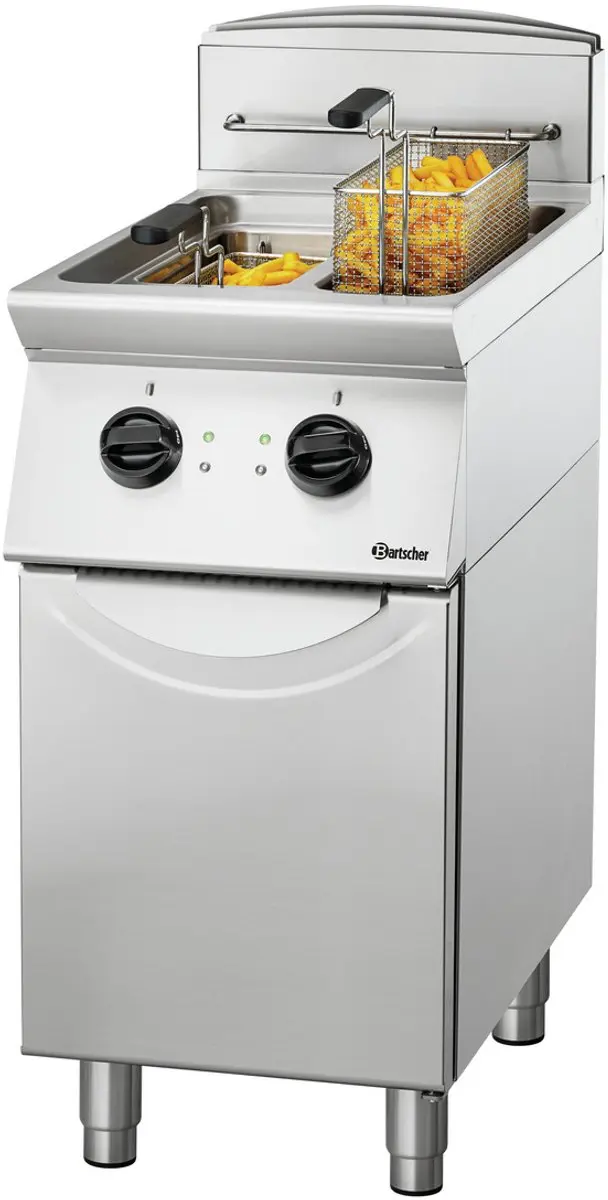 Bartscher Serie 700 Friteuse 14kW 2x8L - RVS