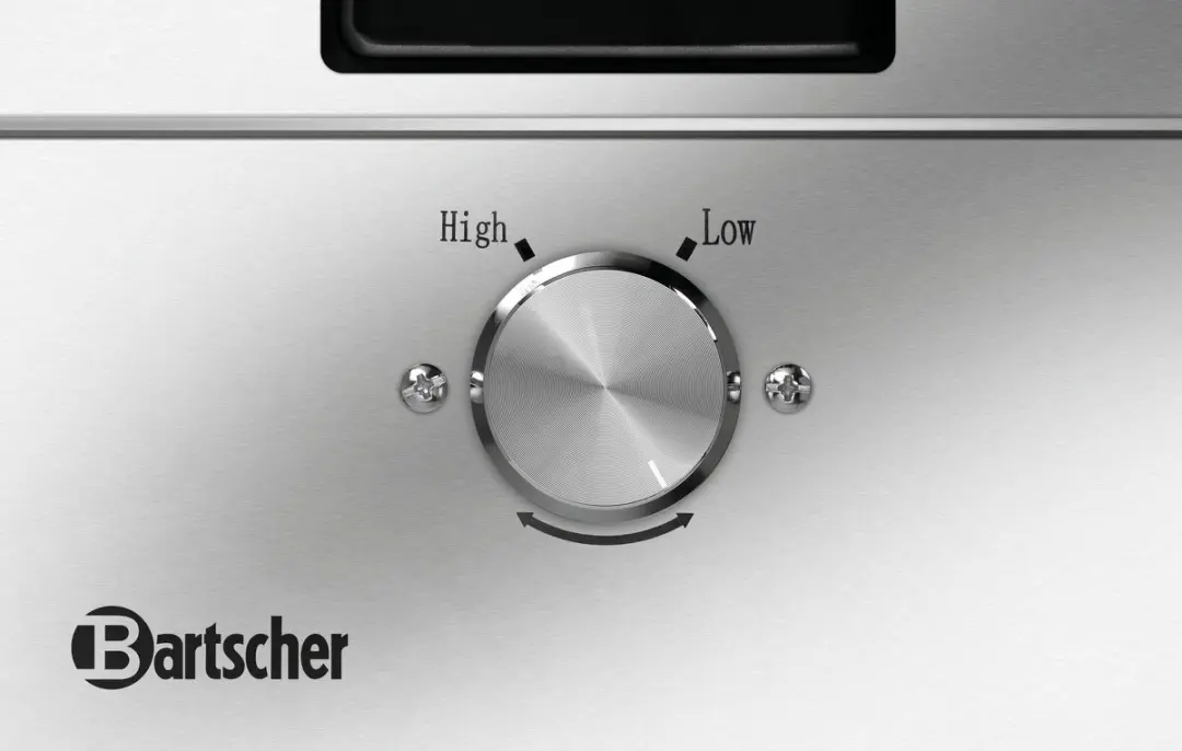 Bartscher Cutter 1000 120840 Hakmachine - 1800W - 6L - Grijs