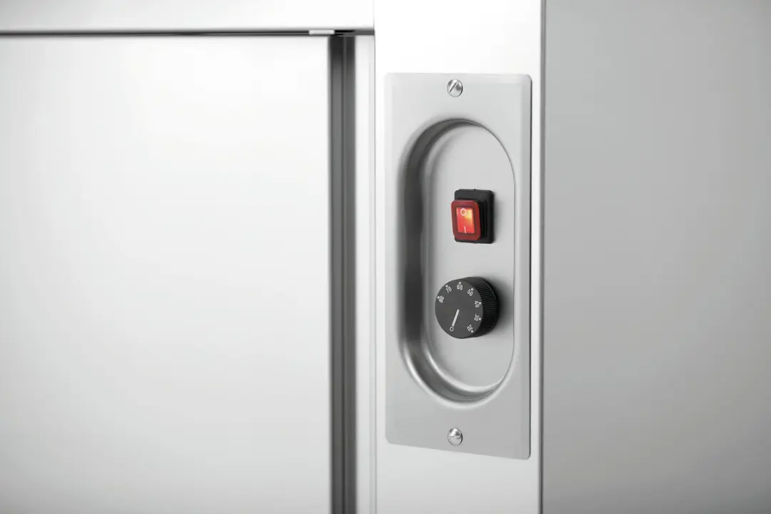 Bartscher 347167 Warmhoudkast RVS - 2 Schuifdeuren 1600x700x850mm