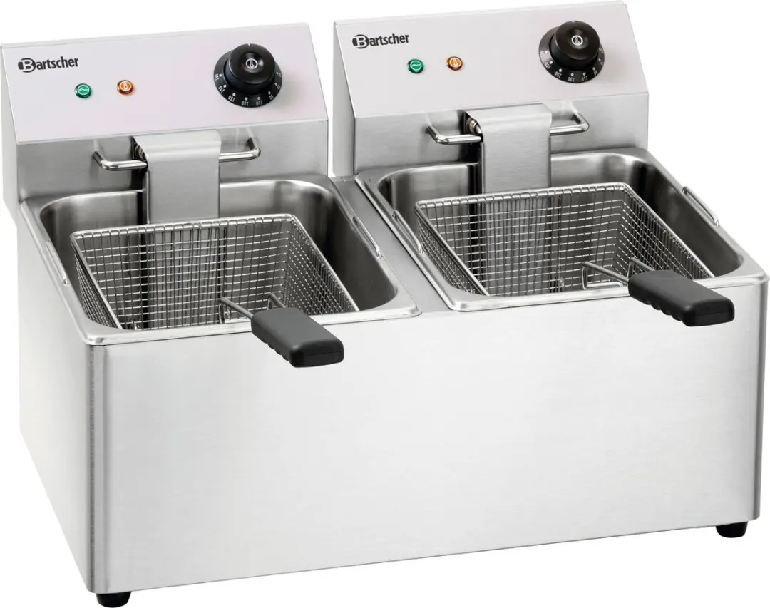Bartscher Dubbele Friteuse 2x8L