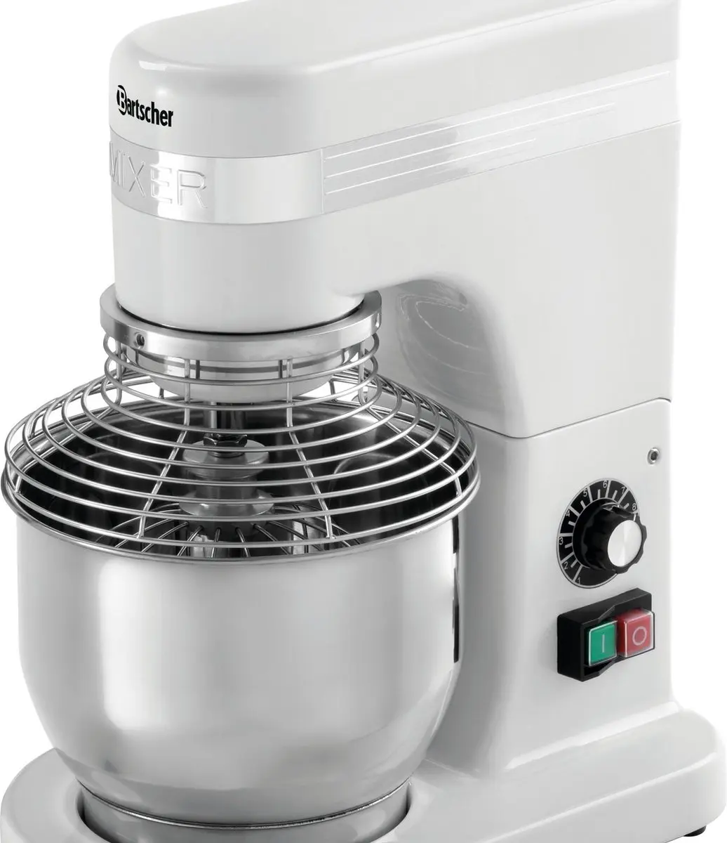 Bartscher Planetaire Mixer 101915 - 250W - 5L - RVS