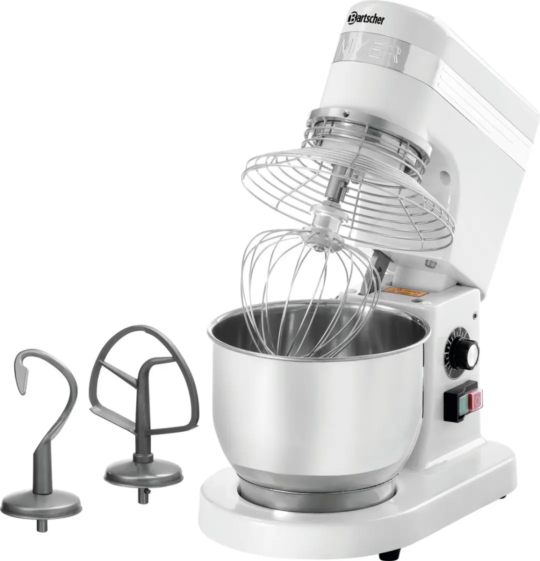 Bartscher Planetaire Mixer 101915 - 250W - 5L - RVS