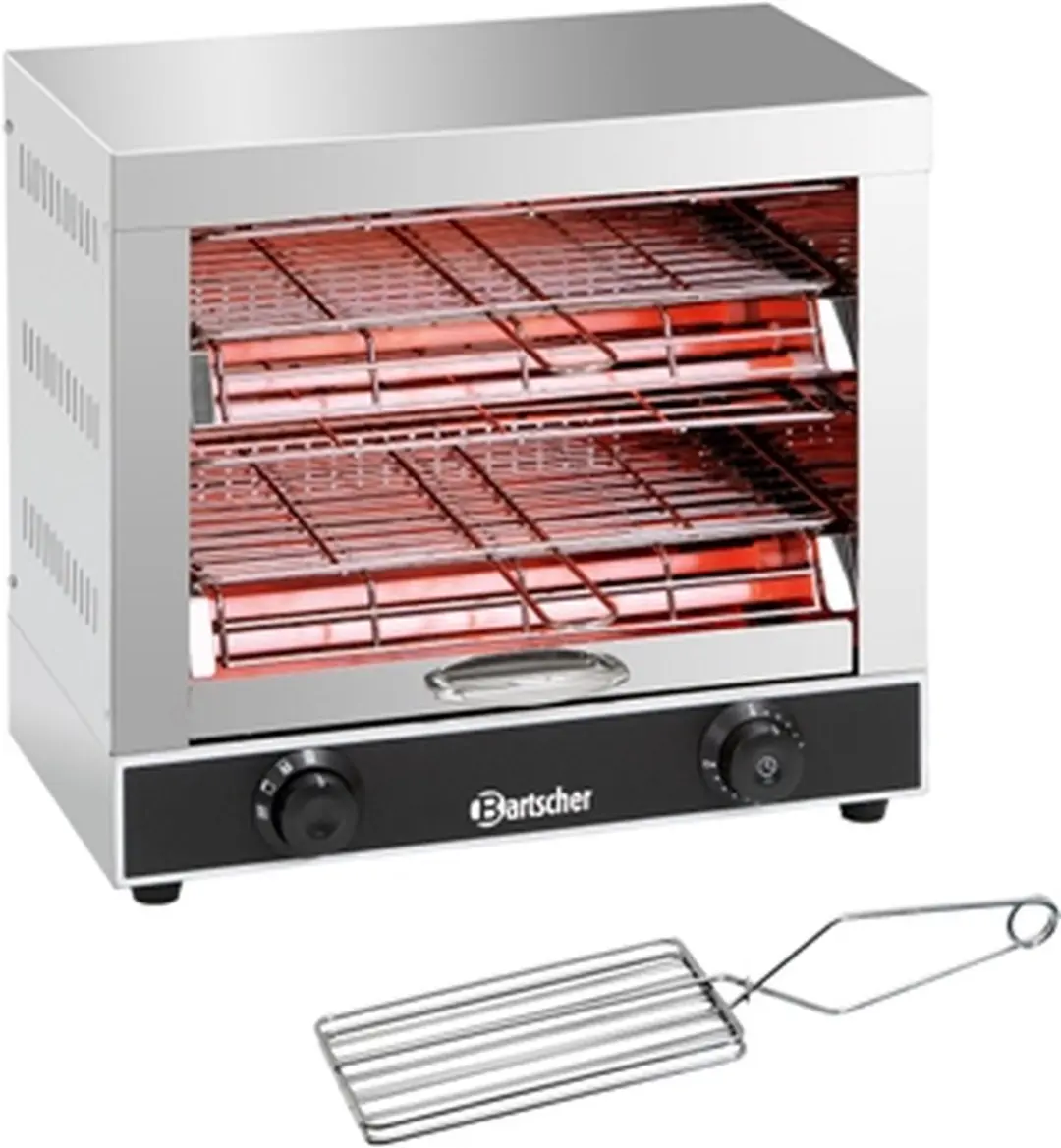 Bartscher A151.600 Sandwich Maker - 3000W - Roestvrijstaal