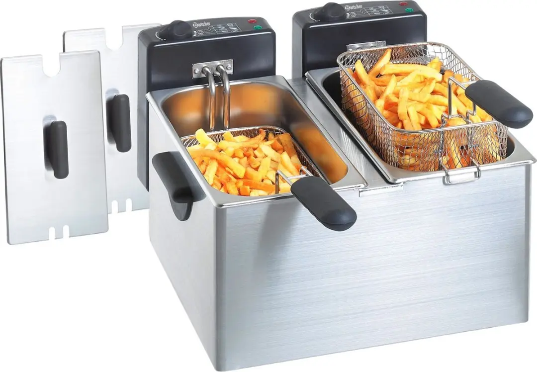 Bartscher A165112 Frituurpan 8L - 4400W - Grijs