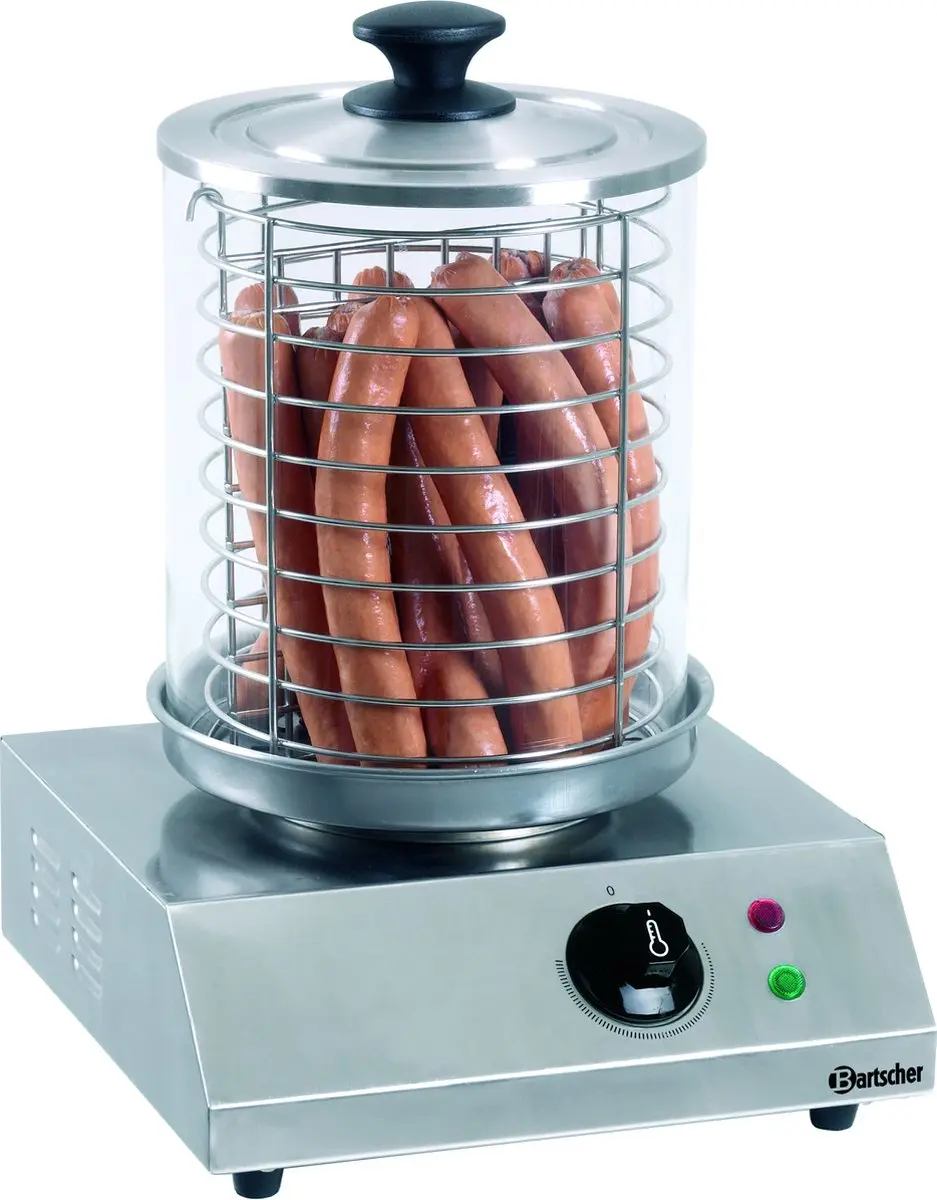 Bartscher A120406 Elektrische Hotdogkoker 800W