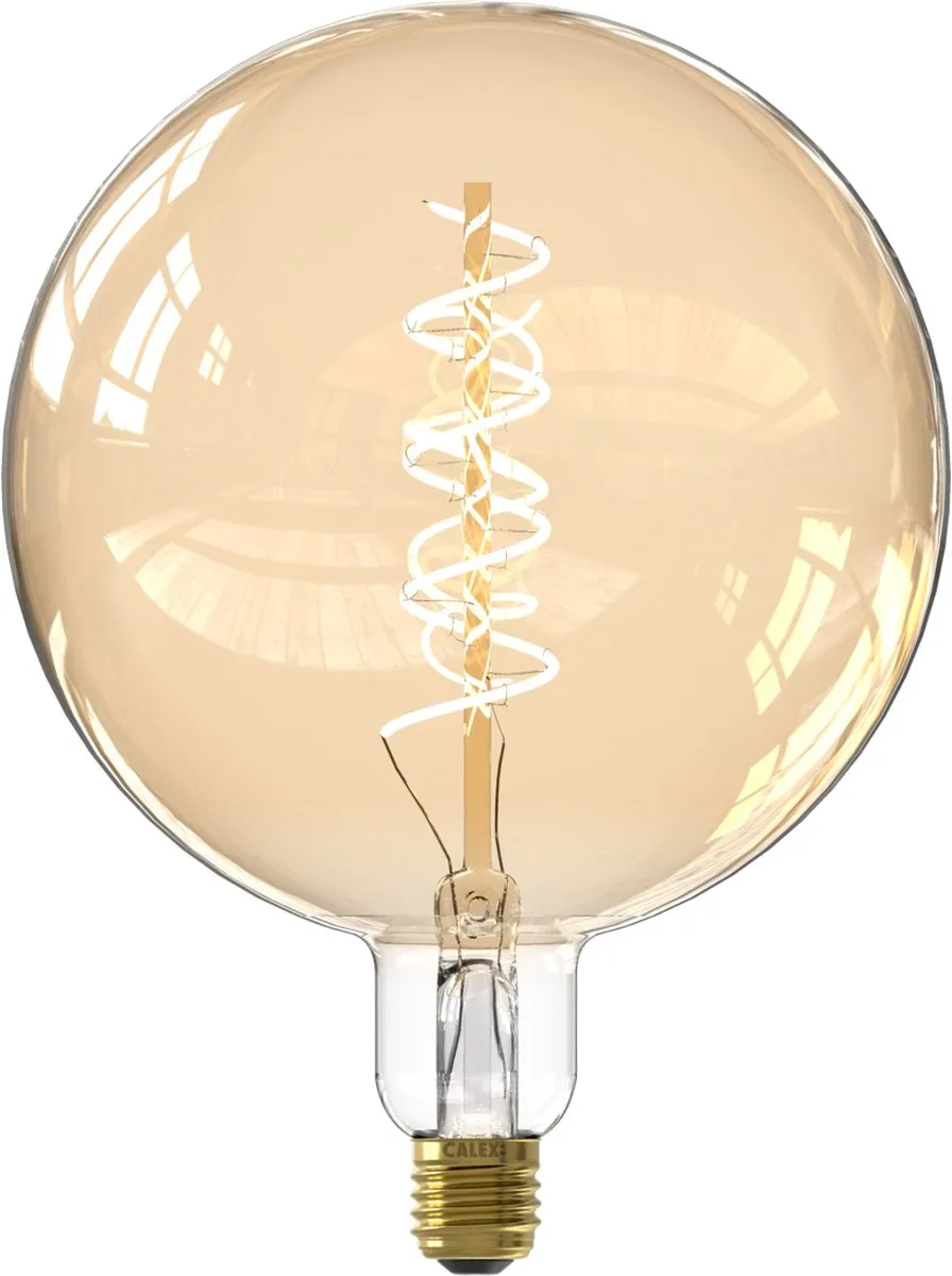 Calex Slimme LED Lamp XXL E27 5W - Warm Wit - Goud