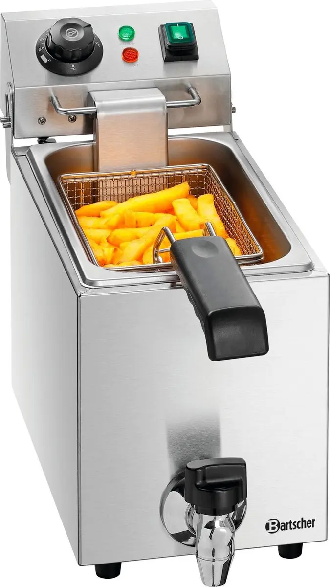 Bartscher Snack I Plus Friteuse 2000W - 4L - Grijs