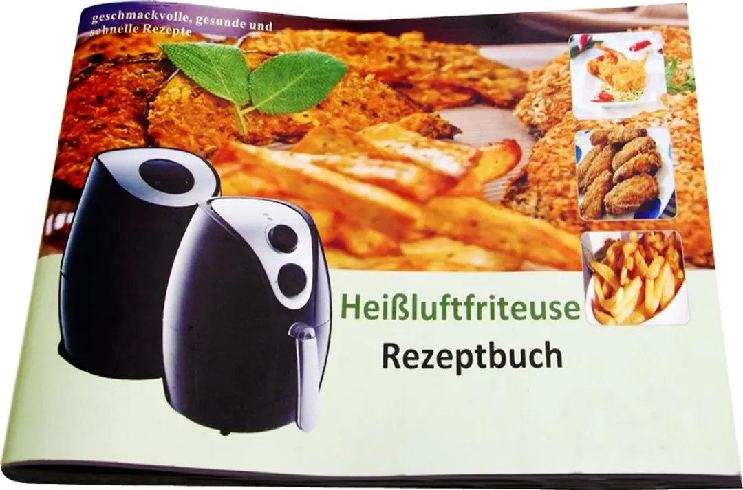 Monzana Heteluchtfriteuse 3,6L 9-in-1 - 1500W - Zwart
