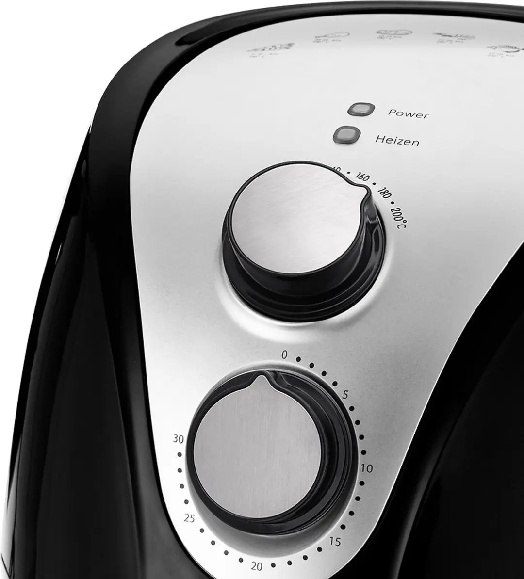 Monzana Heteluchtfriteuse 3,6L 9-in-1 - 1500W - Zwart