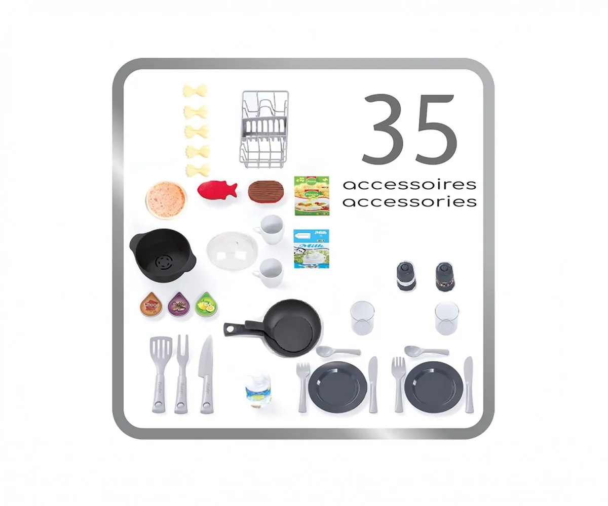 Smoby Kitchen Tech Editie Speelkeuken - Multicolor