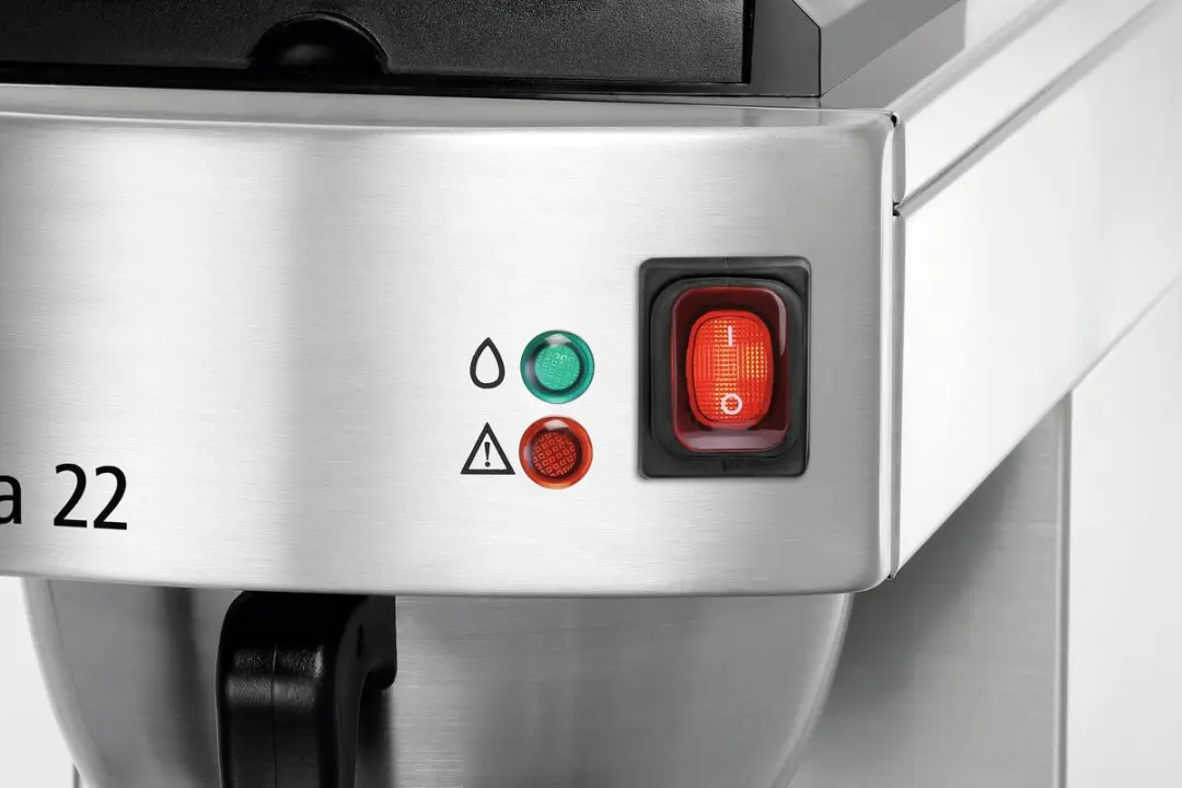 Bartscher Aurora 22 Koffiemachine - 15 Kopjes 1,9L - RVS