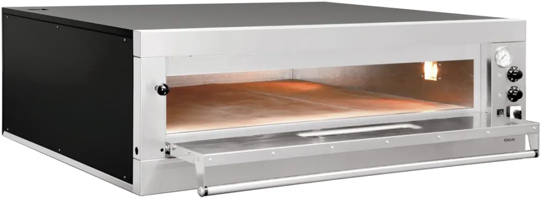 Bartscher ET 105-1BK Elektrische Pizzaoven 12kW - 33cm - RVS