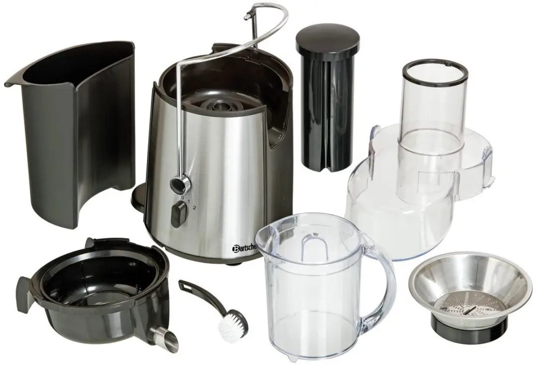 Bartscher Top Juicer 700W Vruchtenpers - 1 Liter - Rvs