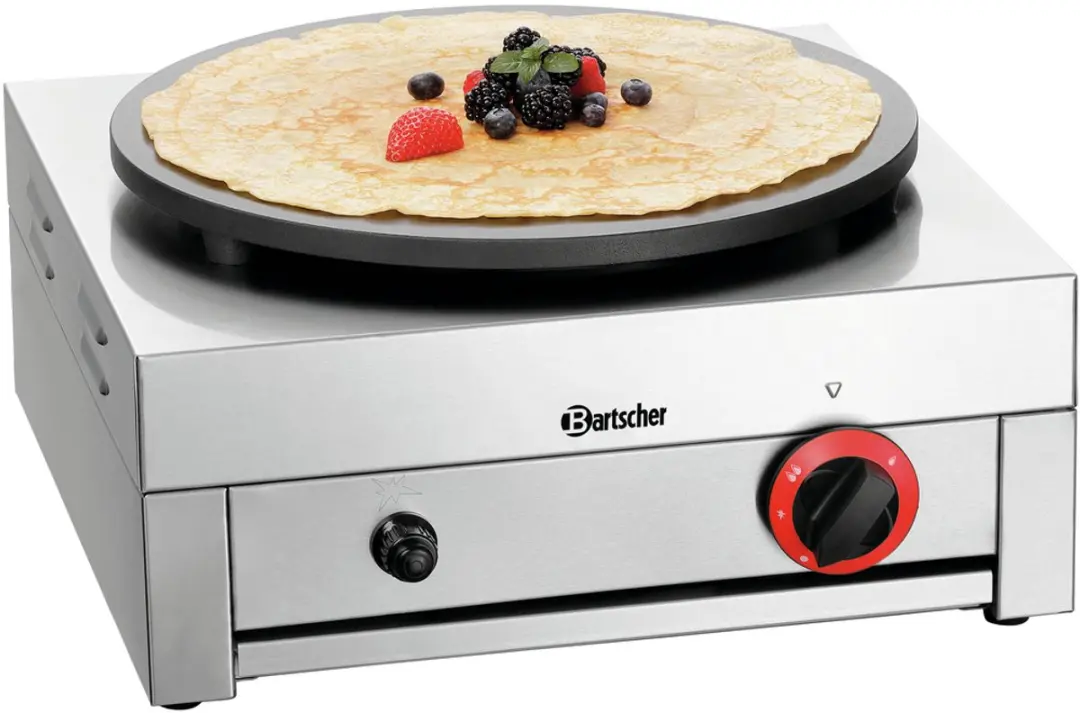 Bartscher 1CP400G Crêpe-bakplaat - Ø40cm - RVS