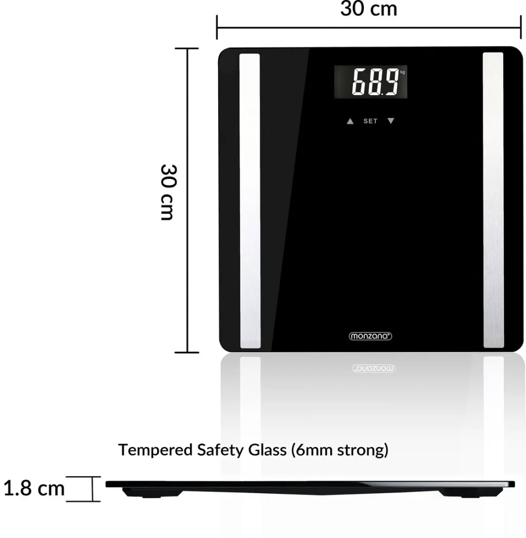 Monzana Personenweegschaal 180kg