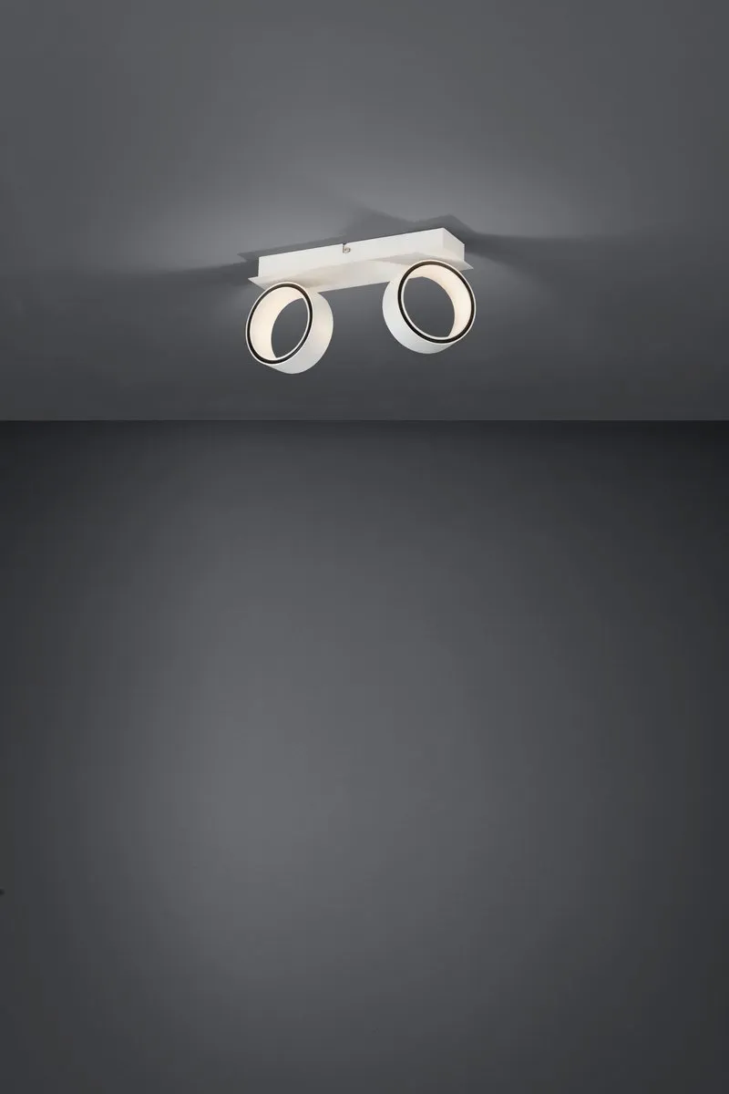 Eglo Albariza Spot LED - 2 Stuks - Wit/Chroom
