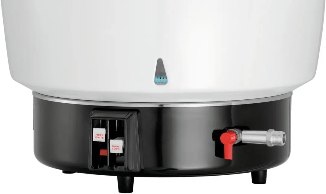 Bartscher 1505393 Rijstkoker Gas 10L - 5600W - RVS