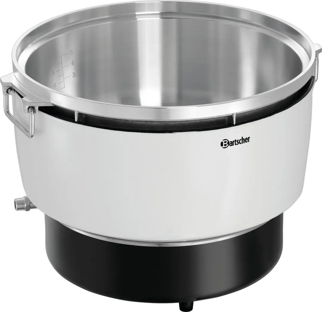 Bartscher 1505393 Rijstkoker Gas 10L - 5600W - RVS