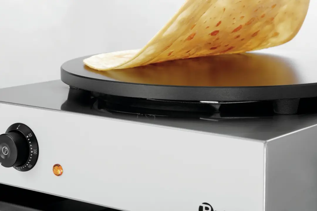 Bartscher 1CP400 Crêpe-bakplaat - Ø40cm - 3000W - RVS