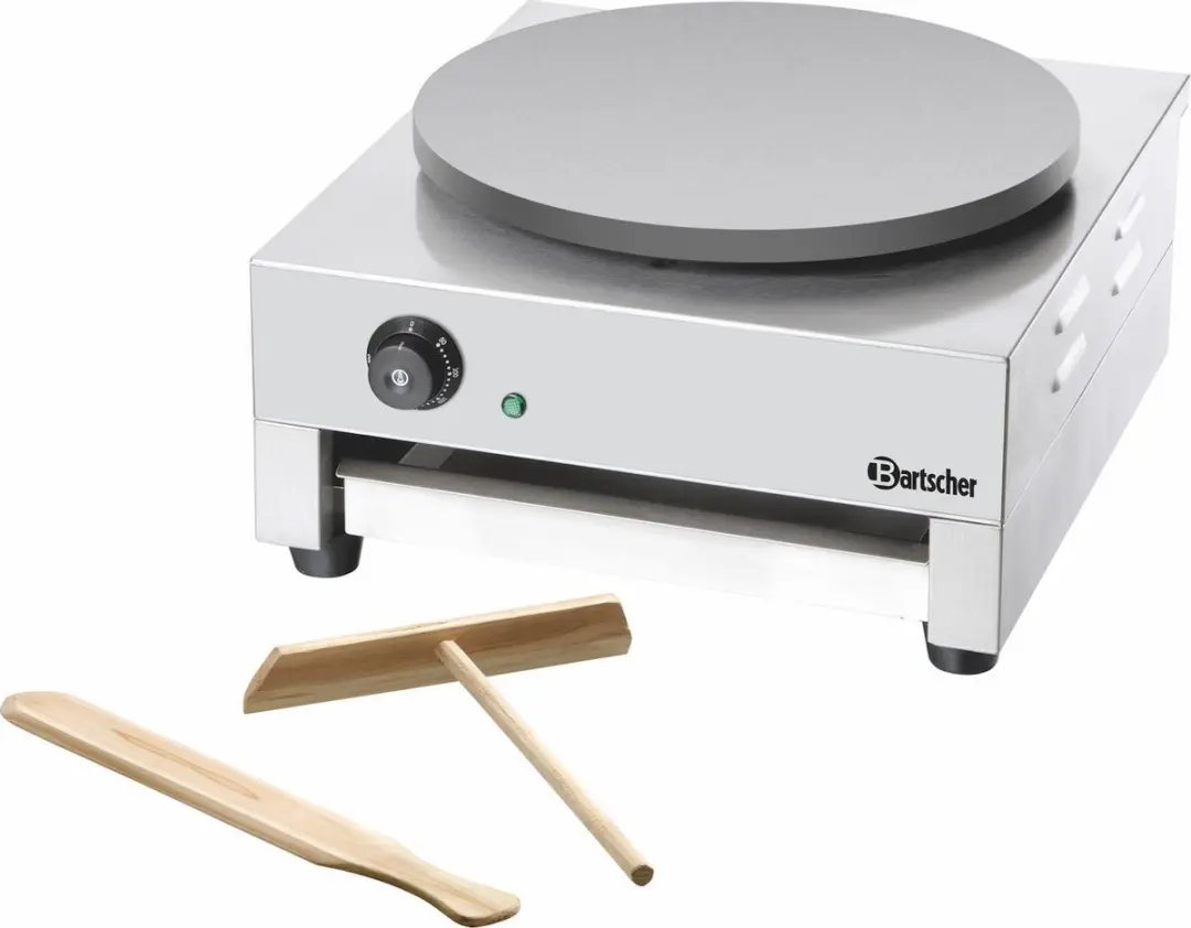 Bartscher 1CP400 Crêpe-bakplaat - Ø40cm - 3000W - RVS - afbeelding 6 van 6