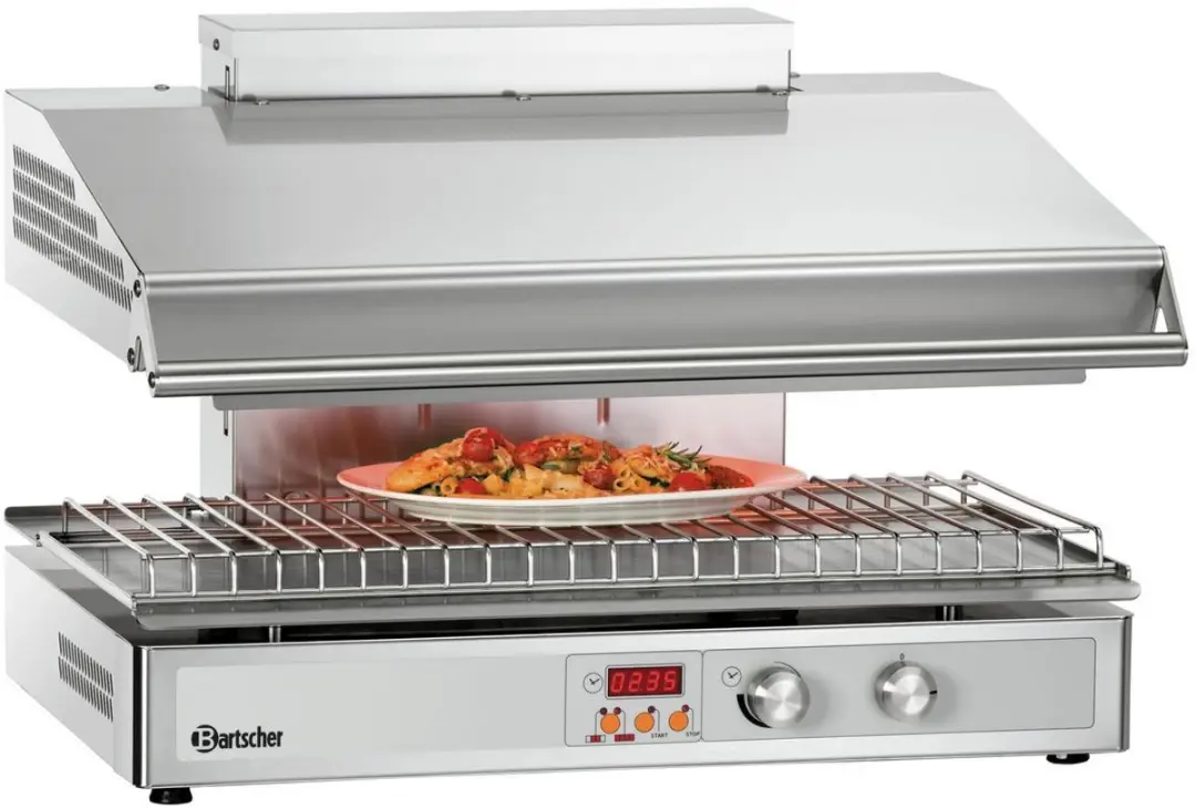 Bartscher Salamander Hi-Light Lift 700-2Z Infrarood Warmtestraler 6000W - RVS