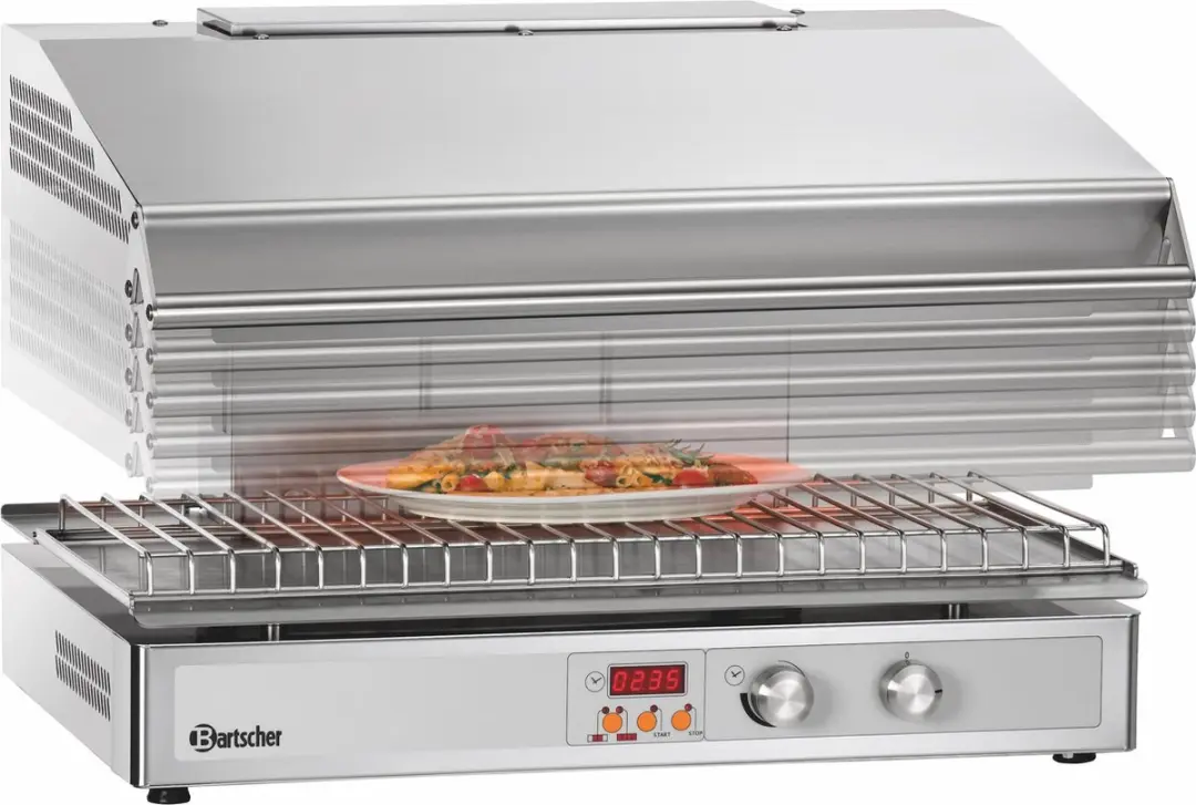 Bartscher Salamander Hi-Light Lift 700-2Z Infrarood Warmtestraler 6000W - RVS