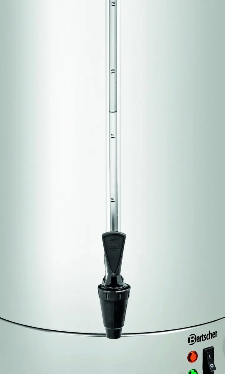 Bartscher Warmwaterdispenser 28L - 28.000W - RVS
