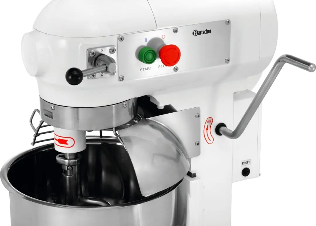 Bartscher Planetaire Mixer 101933 - 1100W - 3 Snelheden - Wit