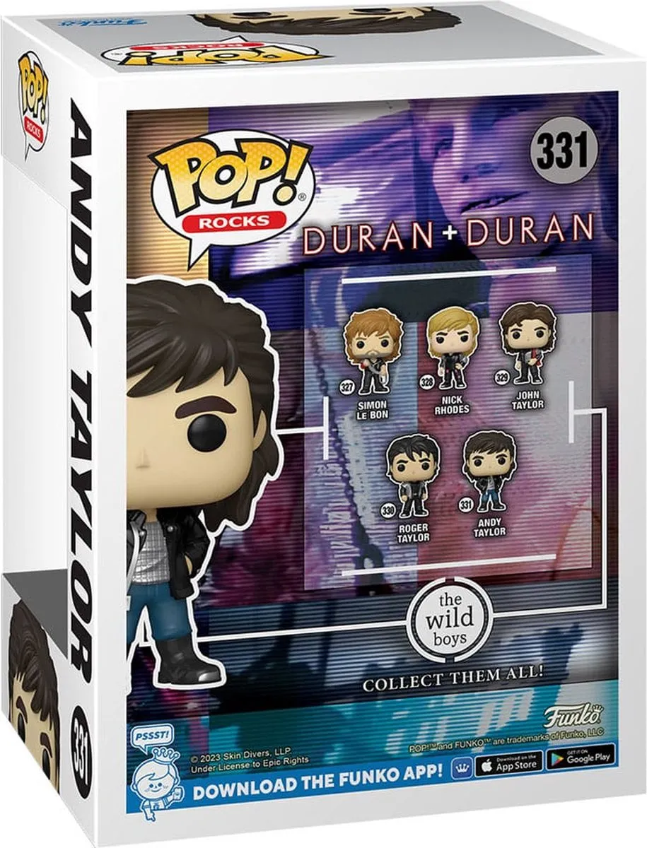 Funko POP! Rocks Duran Duran Wild Boys Andy - Multicolor