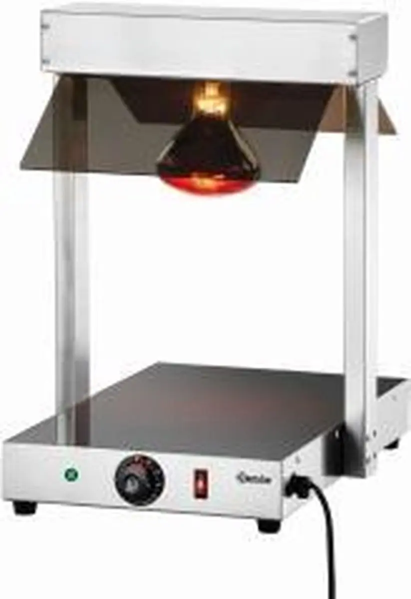 Bartscher 1Wl400 Infrarood Warmtebrug 400W - RVS